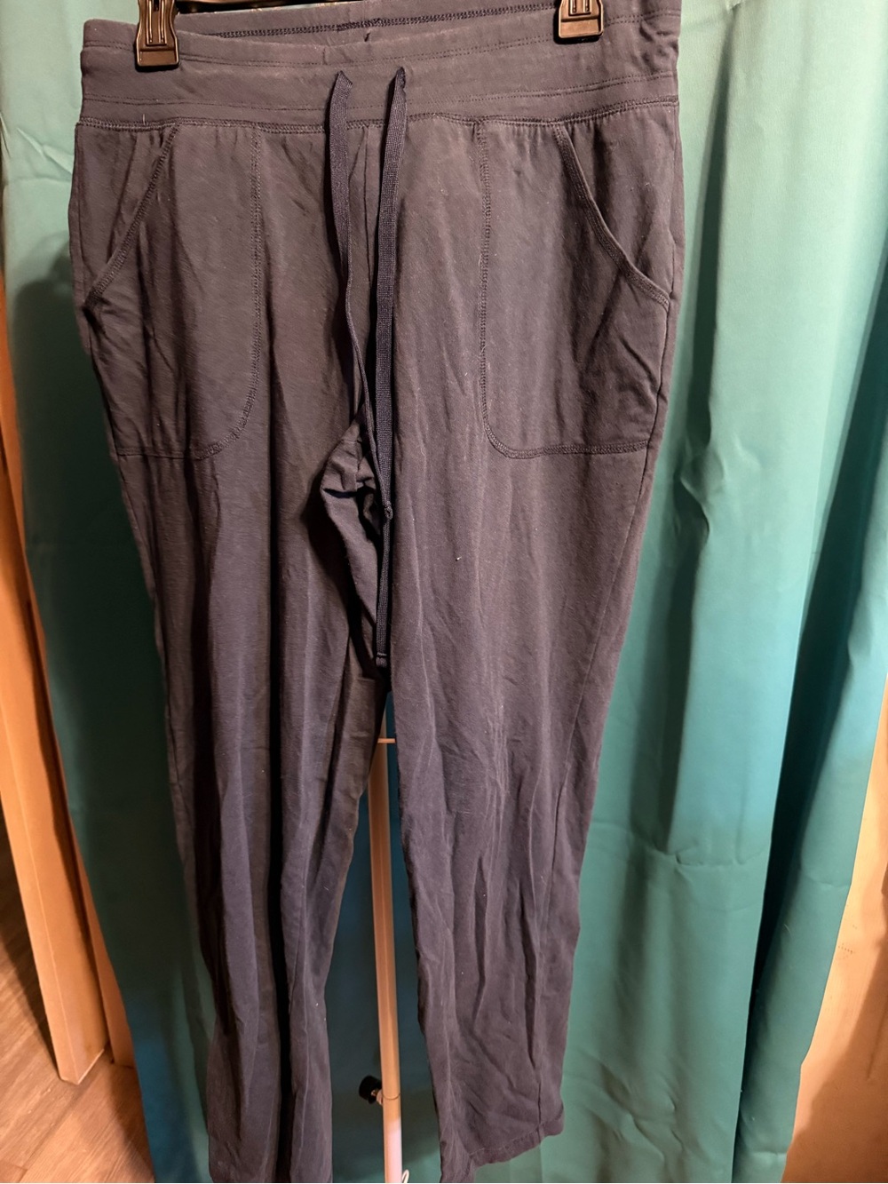 Athletic Works Men's Navy Drawstring Joggers